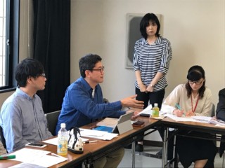 岩沼市民会館にて研修会 (c)bulby